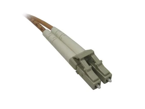 Fiber Optic OM1 Cable with LC Connector Stock Photos