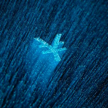 Fiber-optic yen concept Illustrazione stock