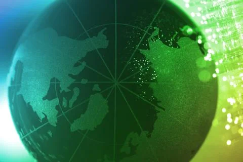 Fiber optical Stock Illustration