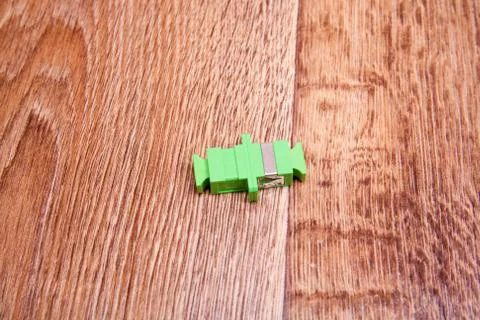 Fiber optical network connector Stock Photos