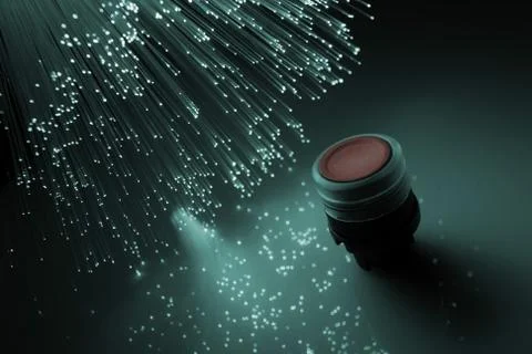 Fiber optical Foto stock