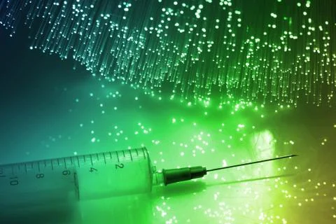 Fiber optical Foto stock