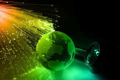 Fiber optical Stock Photos