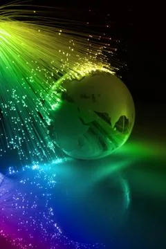 Fiber optical Stock Photos