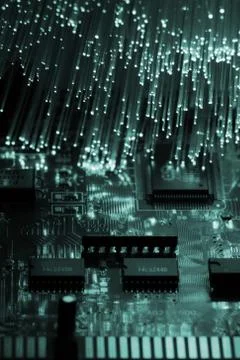 Fiber optical Stock Photos