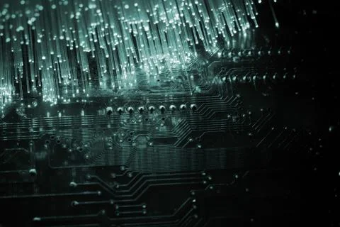 Fiber optical Stock Photos