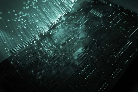 Fiber optical Stock Photos