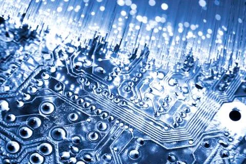 Fiber optical Stock Photos