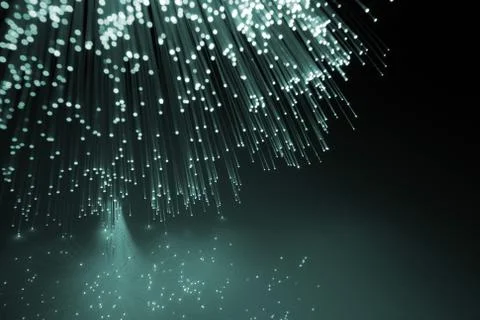 Fiber optical Foto stock