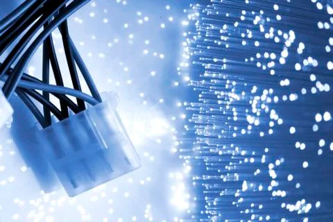 Fiber optical Stock Photos