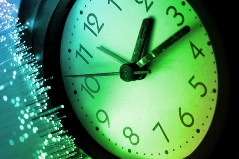 Fiber optical Foto stock