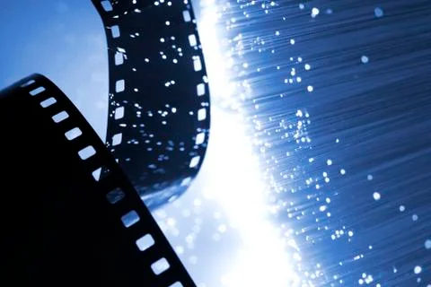 Fiber optical Foto stock