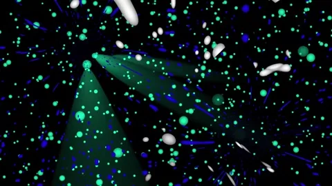 Fiber Optics Background With Lots Light Spots Stock Footage 321584825