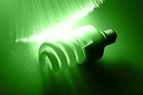 Fiber optics background with lots of light spots Stock Photos