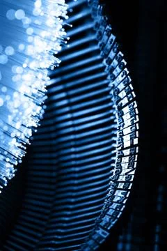 Fiber optics background with lots of light spots Stock Photos