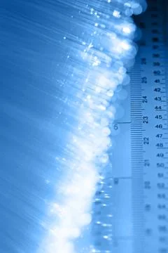 Fiber optics background with lots of light spots Stock Photos