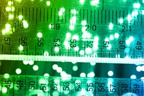 Fiber optics background with lots of light spots Stock Photos