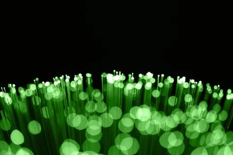 Fiber optics background with lots of light spots Stock Photos