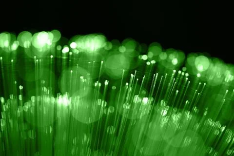 Fiber optics background with lots of light spots Stock Photos