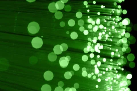 Fiber optics background with lots of light spots Stock Photos