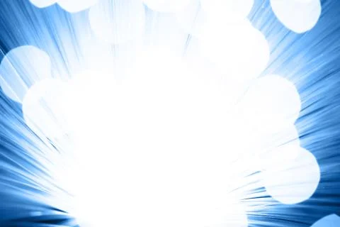 Fiber optics background with lots of light spots Foto stock