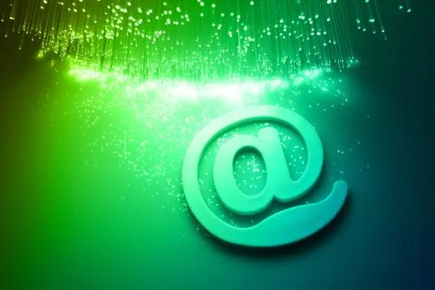 Fiber optics background with lots of light spots Stock Photos