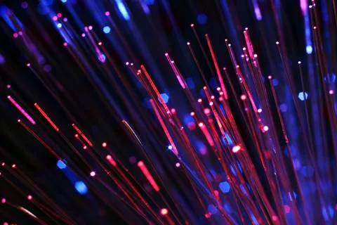 Fiber optics Stock Illustration