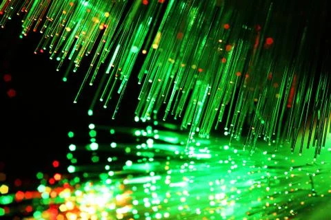 Fiber optics Stock Illustration