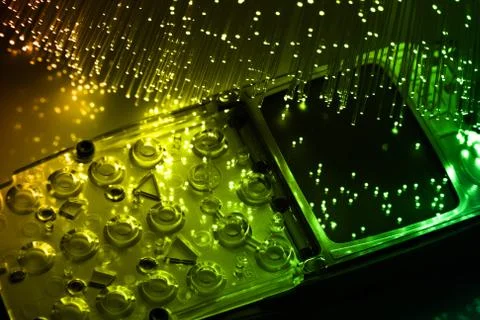 Fiber optics Stock Photos
