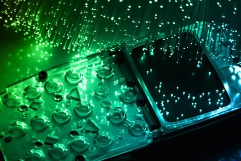 Fiber optics Stock Photos