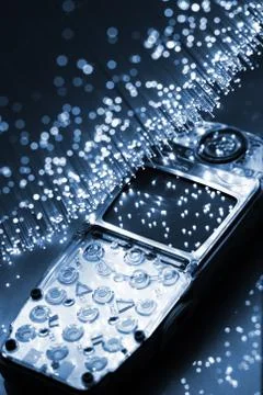 Fiber optics Foto stock