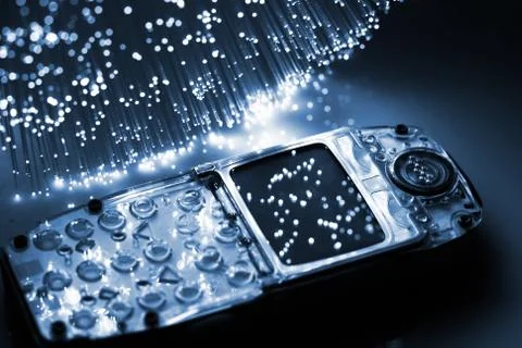 Fiber optics Stock Photos