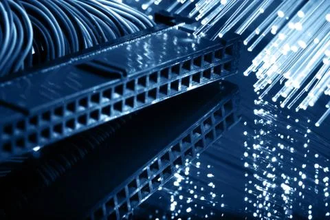 Fiber optics Stock Photos