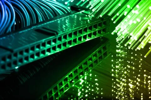 Fiber optics Stock Photos