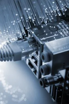 Fiber optics Stock Photos