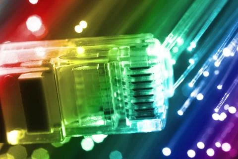 Fiber optics Stock Photos