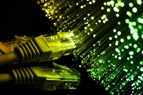 Fiber optics Stock Photos