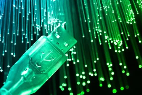 Fiber optics Stock Photos