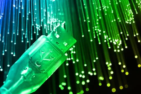 Fiber optics Stock Photos