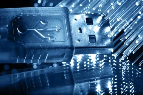 Fiber optics Stock Photos