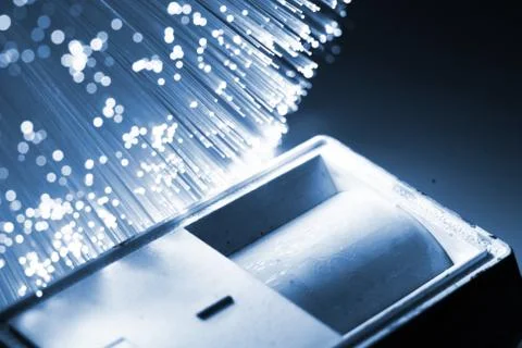Fiber optics Stock Photos