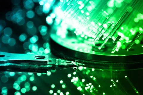 Fiber optics Stock Photos