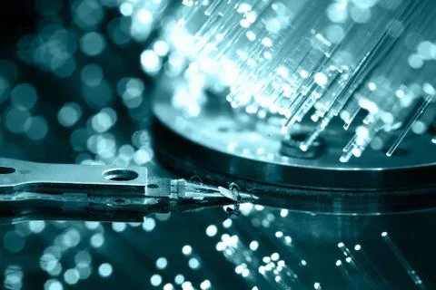 Fiber optics Stock Photos