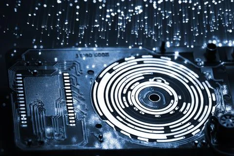 Fiber optics 写真素材