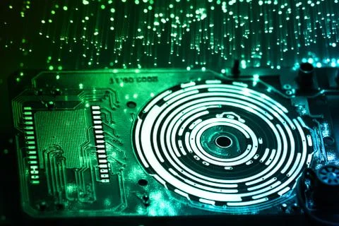 Fiber optics 写真素材