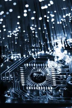 Fiber optics 写真素材