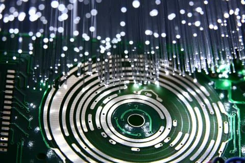 Fiber optics Stock Photos