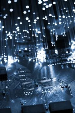 Fiber optics 写真素材