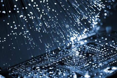 Fiber optics 写真素材