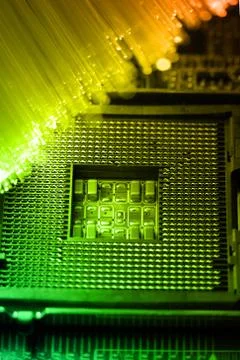 Fiber optics Stock Photos